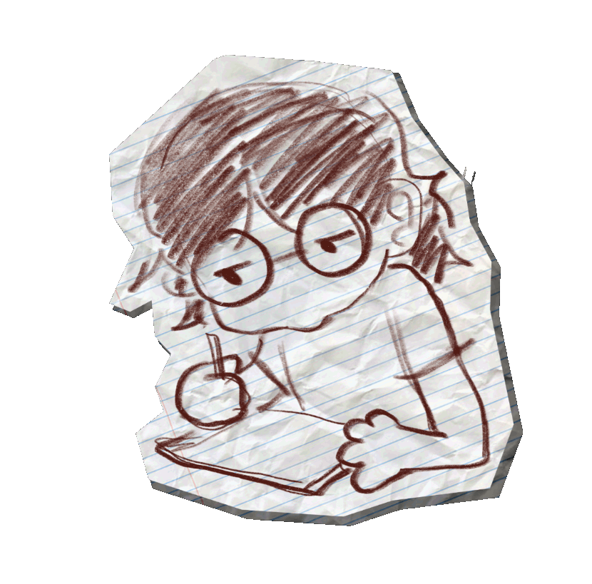 drawing of me drawing